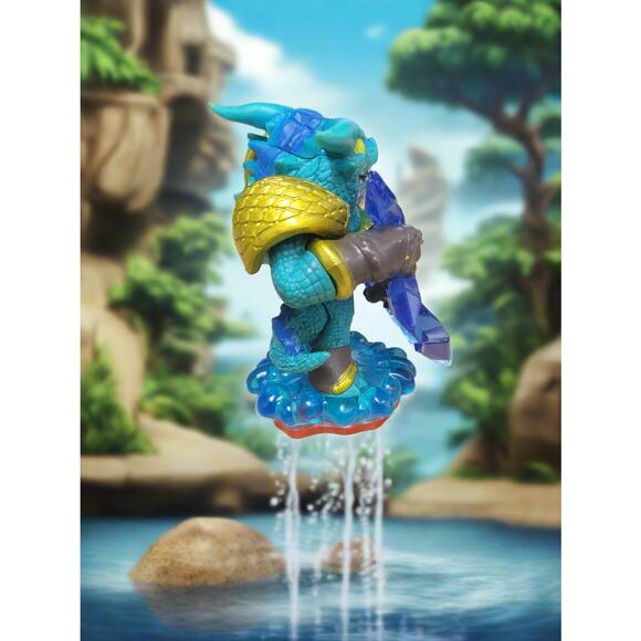 2014 Activision Skylanders Trap Team Snap Shot Blue Elemental Video Game Figure - Picture 3 of 6